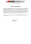 Vista preliminar de documento Aviso de sinceramiento Reporte PEI 2022