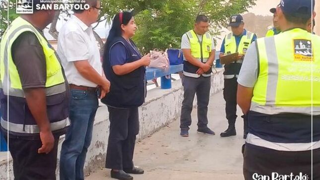 El Equipo técnico de la RIS Lurín y Balnearios capacitó en acciones de prevención, control vectorial y fumigación contra el zancudo del dengue