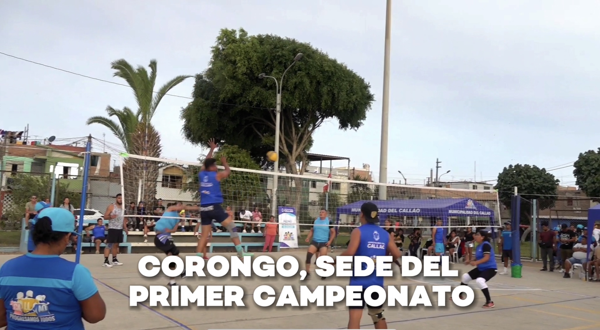 La Municipalidad del Callao organizó el "Primer campeonato interbarrios de vóley mixto Callao 2023".