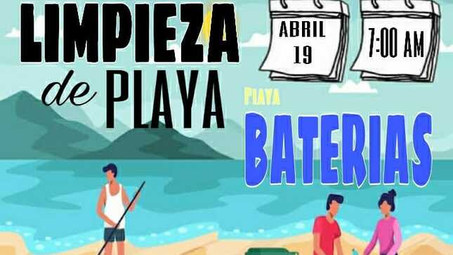 Archivo JPG de Invitación a participación de la limpieza de playas