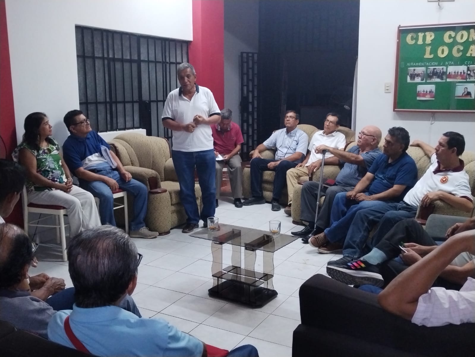 ALCALDE ING. MARLEM MOGOLLÓN SOLICITA APOYO DEL CIP PARA AFRONTAR EFICAZMENTE FENÓMENO GLOBAL