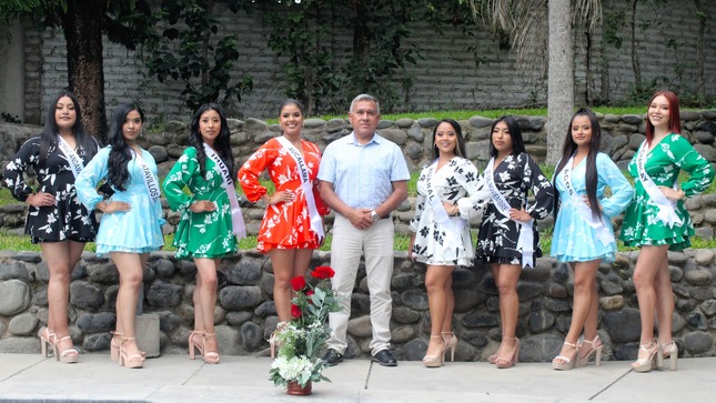 Comuna provincial presentó a las candidatas a Miss Huaral Provincial 2023