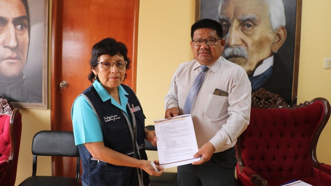 MUNICIPALIDAD DISTRITAL DE HUAURA Y CENTRO DE SALUD FIRMAN CONVENIO DE COOPERACIÓN INTERINSTITUCIONAL