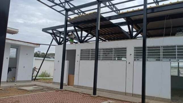 85% de avance presenta construcción de colegios en La Matanza por casi S/ 10 millones