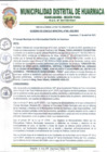 Vista preliminar de documento ACUERDO DE CONSEJO MUNICIPAL N°066-2023-MDH
