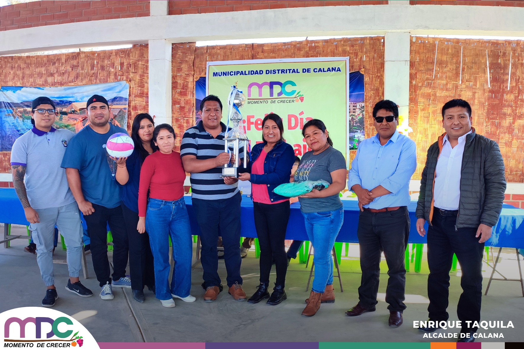 Premiación del Primer Campeonato Interno del Fulbito y Voley 2023