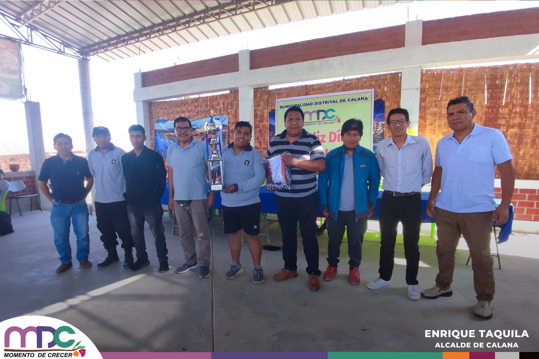 Premiación del Primer Campeonato Interno del Fulbito y Voley 2023