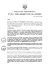 Vista preliminar de documento RESOLUCION ADMINISTRATIVA N° 005-2021