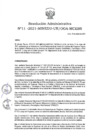 Vista preliminar de documento RESOLUCION ADMINISTRATIVA N° 011-2021