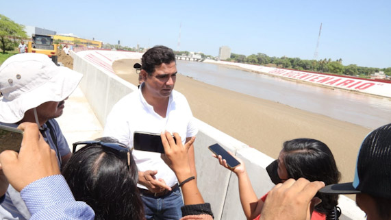 Gobernador Luis Neyra: “Haremos un diagnóstico completo de toda la obra de las defensas del río Piura”
