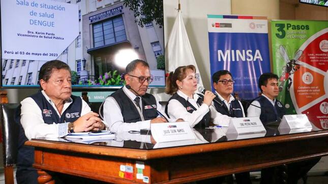 Minsa intensifica lucha contra el dengue en diferentes regiones del país