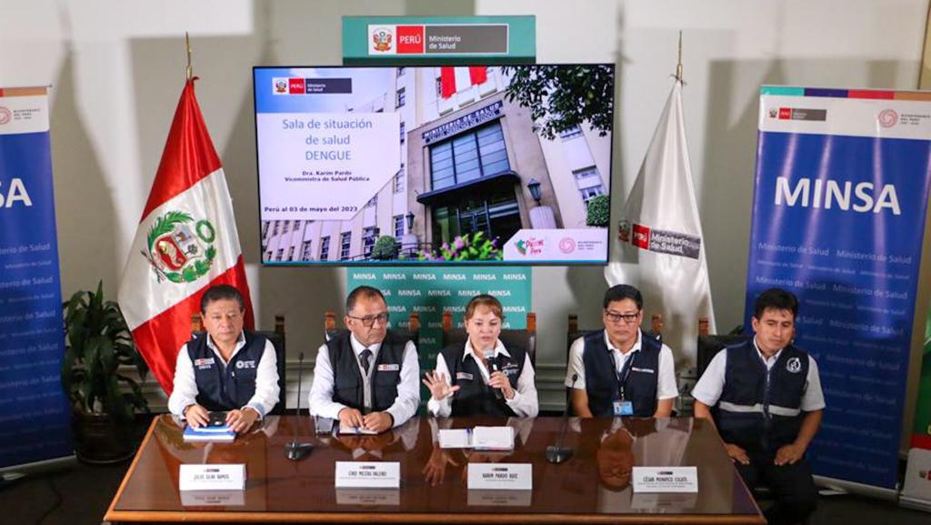 Minsa intensifica lucha contra el dengue en diferentes regiones del país