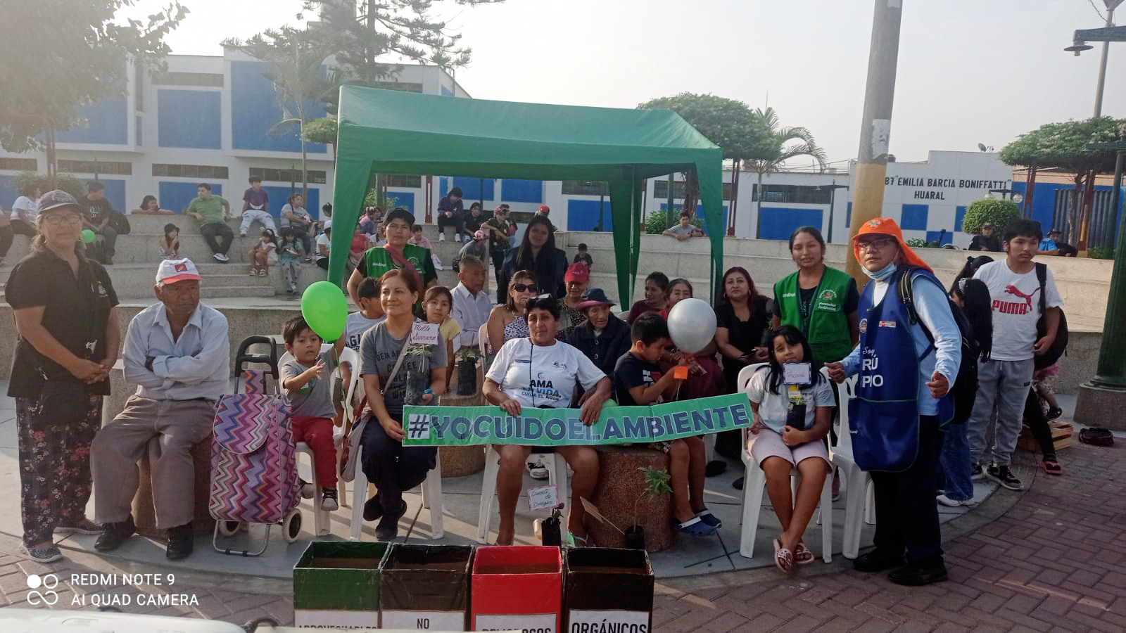 Comuna provincial realizó Primer Educatón Ambiental en el Parque de la Cultura