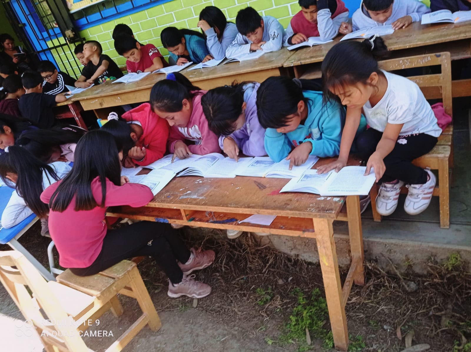 Niños y niñas de Piscocoto participaron con gran entusiasmo del 6to Festival de Lectura