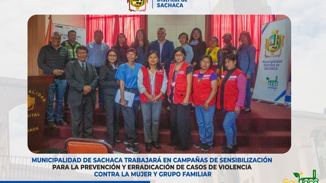 Alcalde juramentó a integrantes de la Instancia Distrital de Concertación para la Prevención, Sanción y Erradicación de la Violencia Contra la Mujer y los Integrantes del Grupo Familiar del distrito de Sachaca.