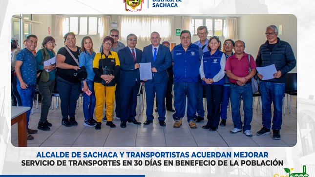 Autoridades suscribieron acta para mejorar el servicio de transporte en Arequipa.