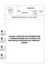 Vista preliminar de documento DIR-DPC-002