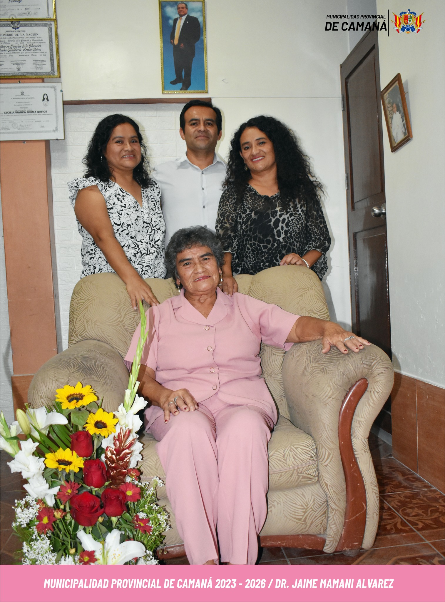 Municipalidad Provincial de Camaná Designó a Madre Camaneja 2023