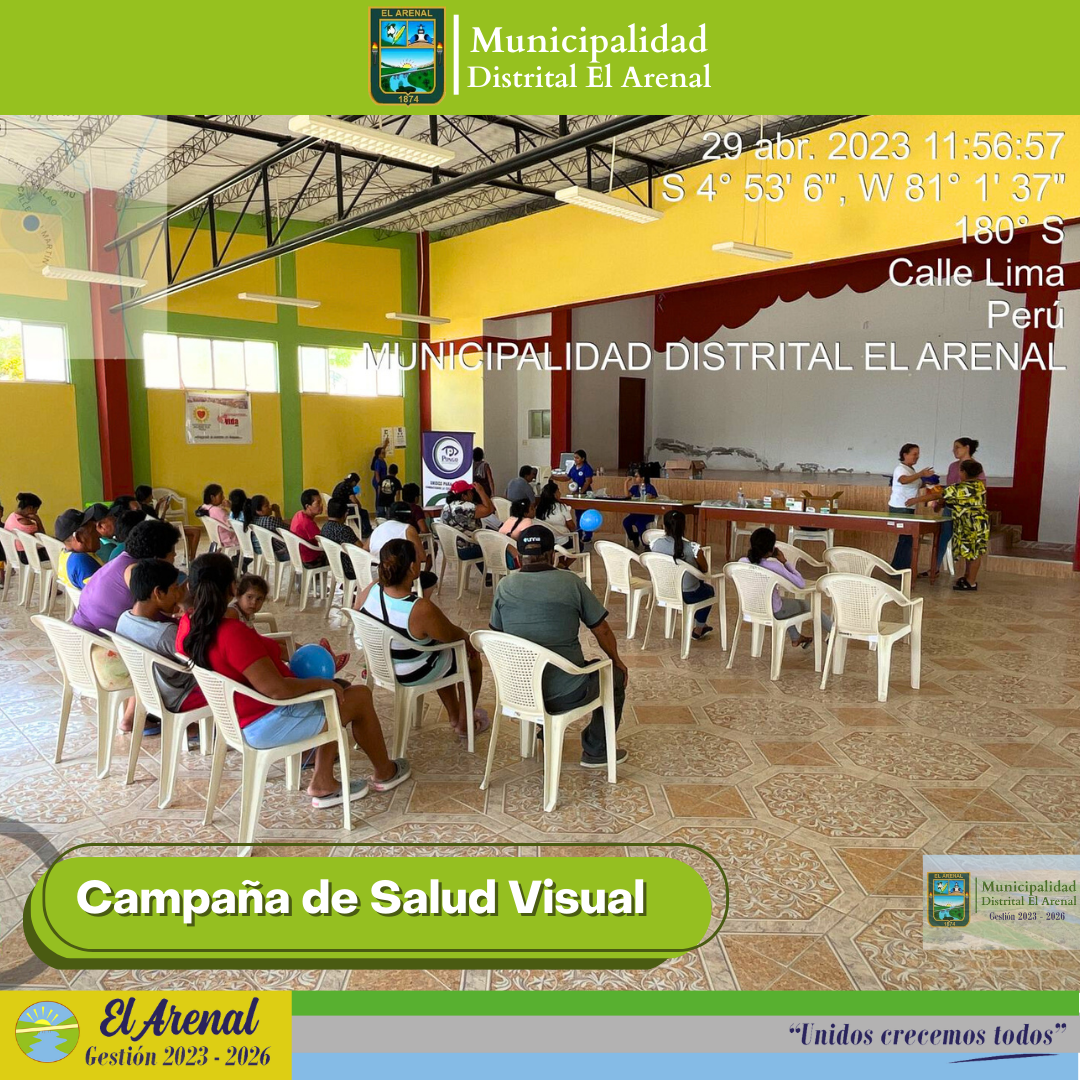 Campaña de Salud Visual. 