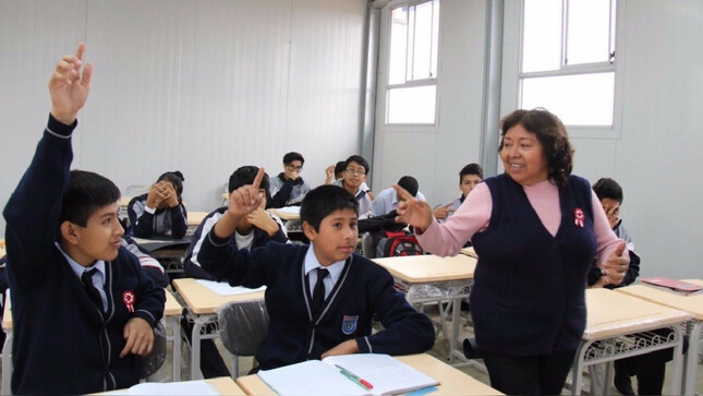 159 plazas docentes para cinco provincias consiguió el GORE La Libertad
