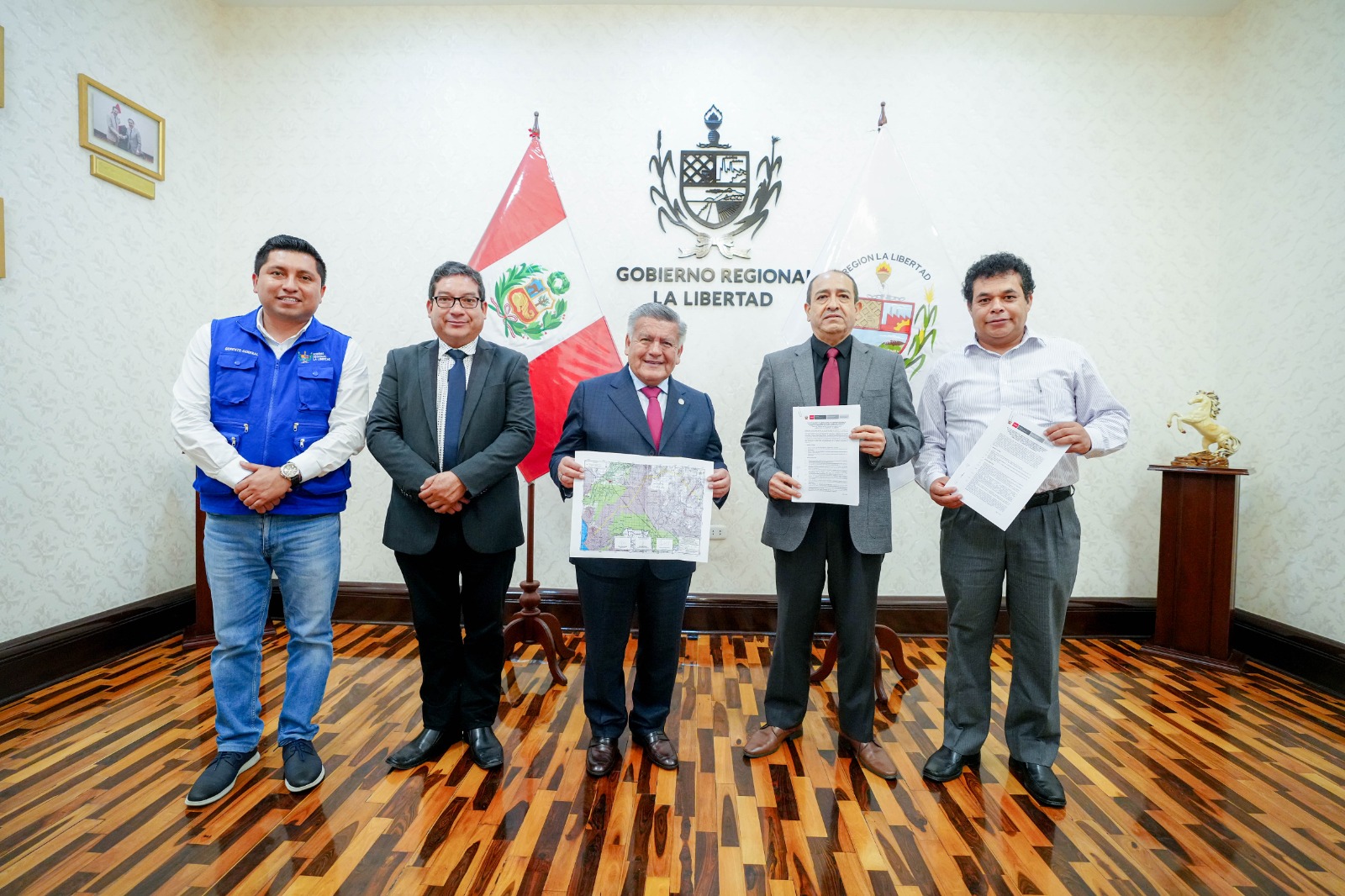 GORE La Libertad consigue establecer sus límites fronterizos con Lambayeque