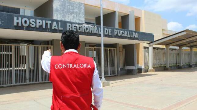 Contraloría alerta que funcionarios del Hospital Regional de Pucallpa prescribieron sanción disciplinaria de manera irregular