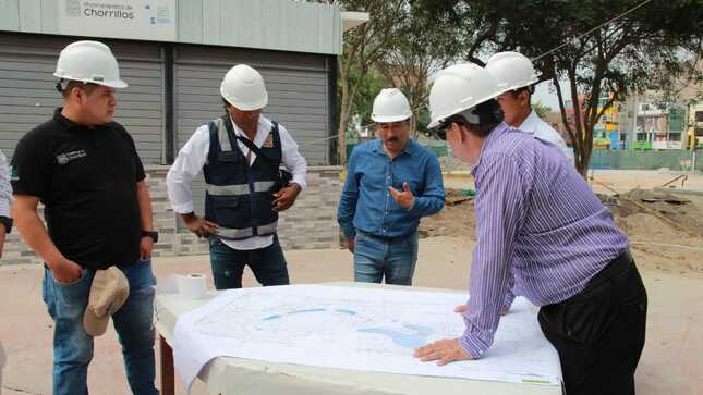 Equipo de la Municipalidad de Chorrillos ya trabaja en el parque Fátima