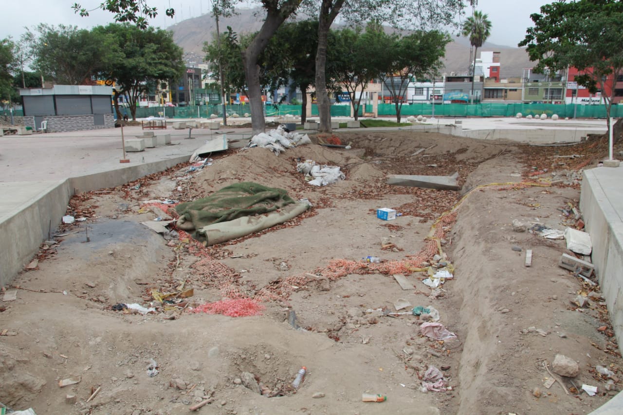 Se corroboró el estado del parque Fátima