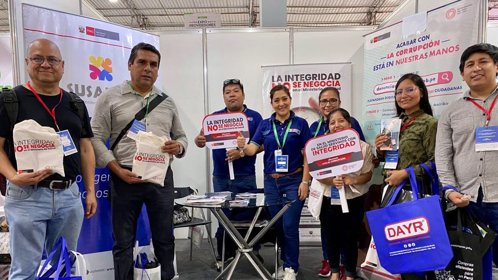 Minsa promueve cultura de integridad, transparencia y lucha contra la corrupción
