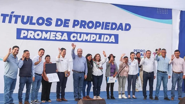 Después de más de 20 años, llegaron los títulos de propiedad para Pachacútec. 