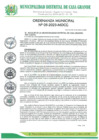 Vista preliminar de documento Ordenanza Municipal 005-2023
