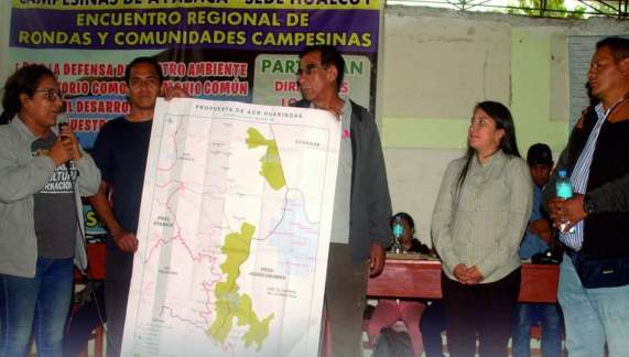 Rondas campesinas respaldan creación Área de Conservación Regional Páramos Andinos – Huaringas