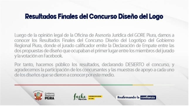 Resultados Finales del Concurso Diseño del Logo