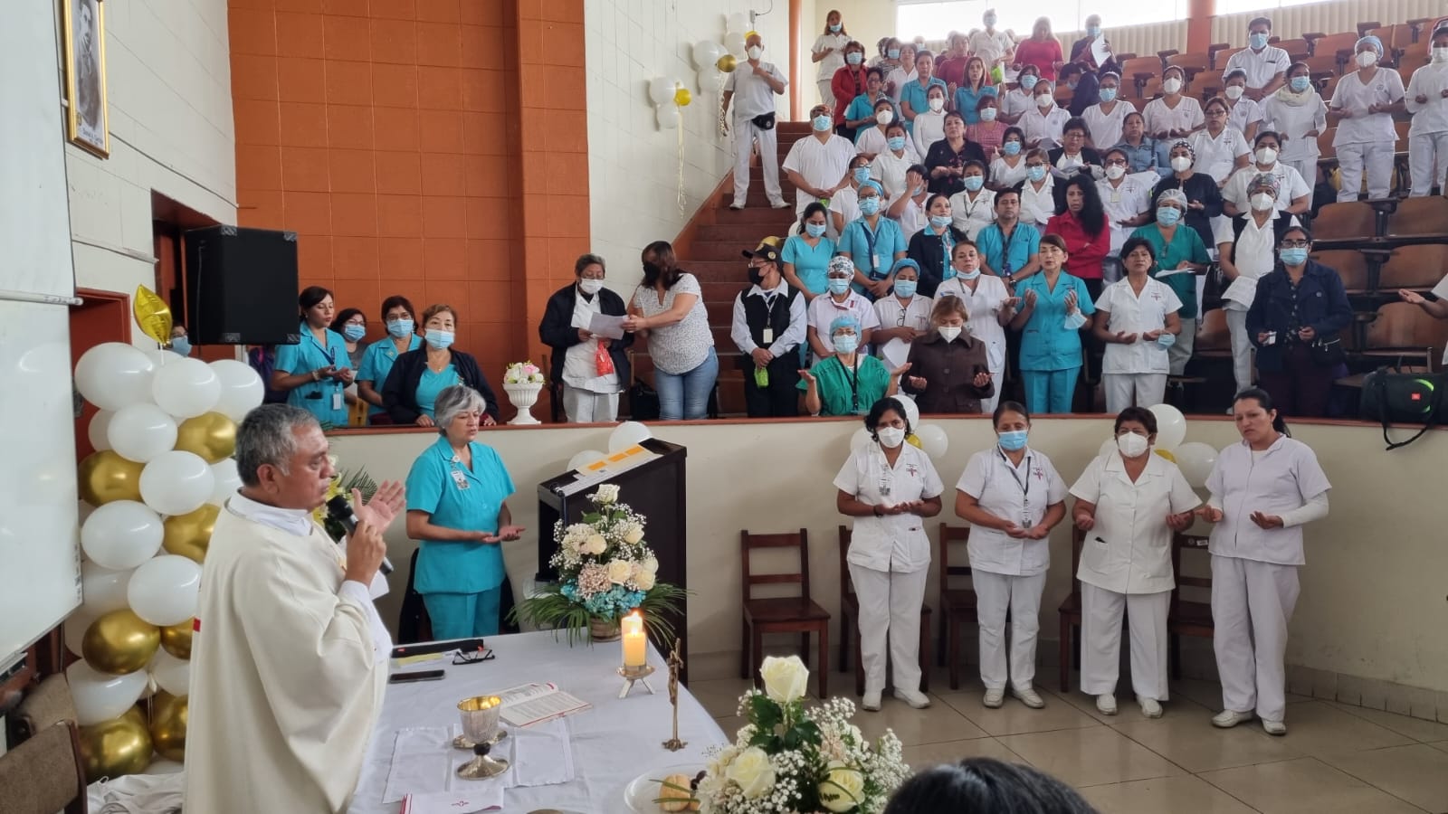 Hospital Loayza conmemora Día del Técnico en Enfermería