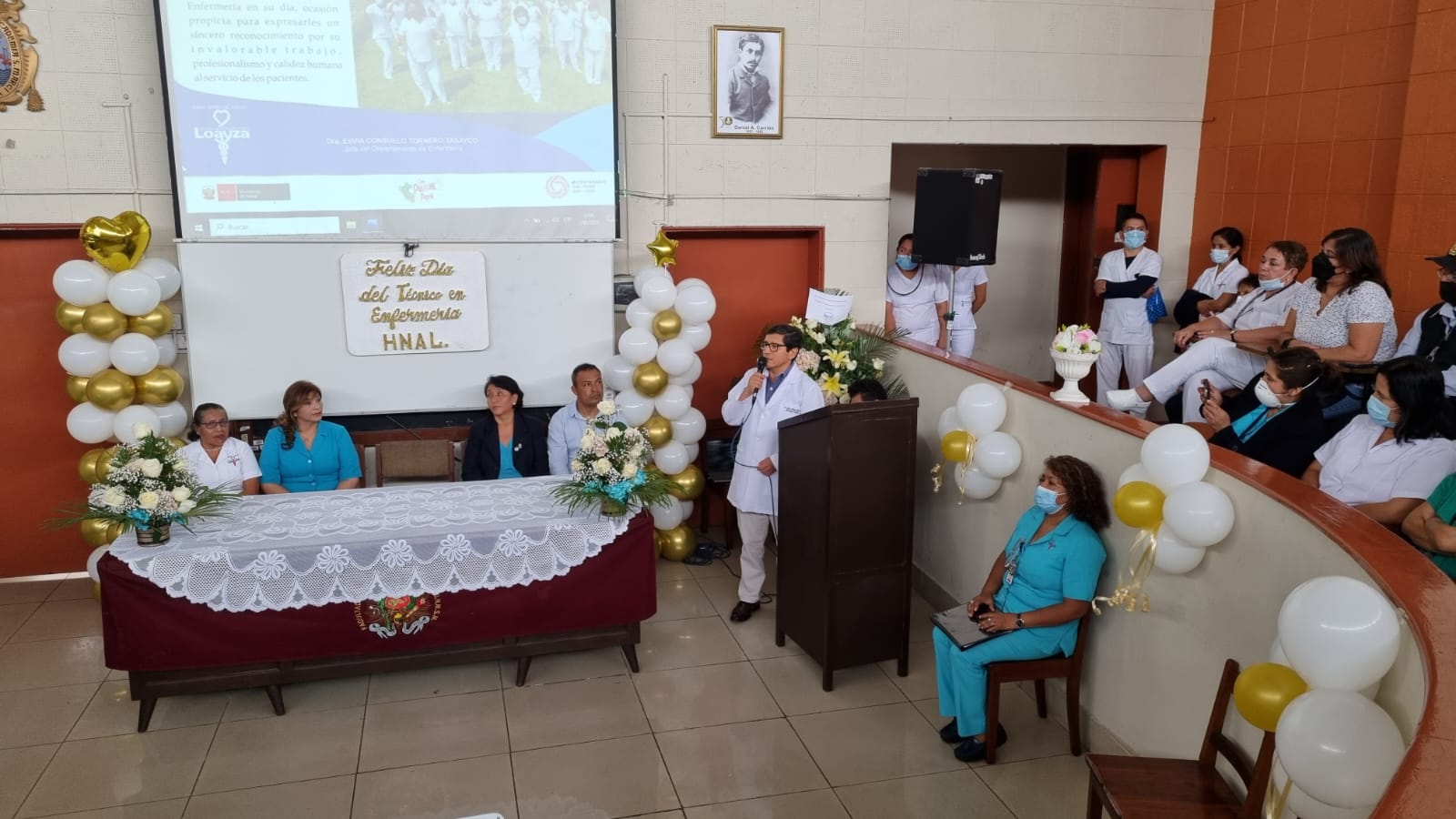Hospital Loayza conmemora Día del Técnico en Enfermería