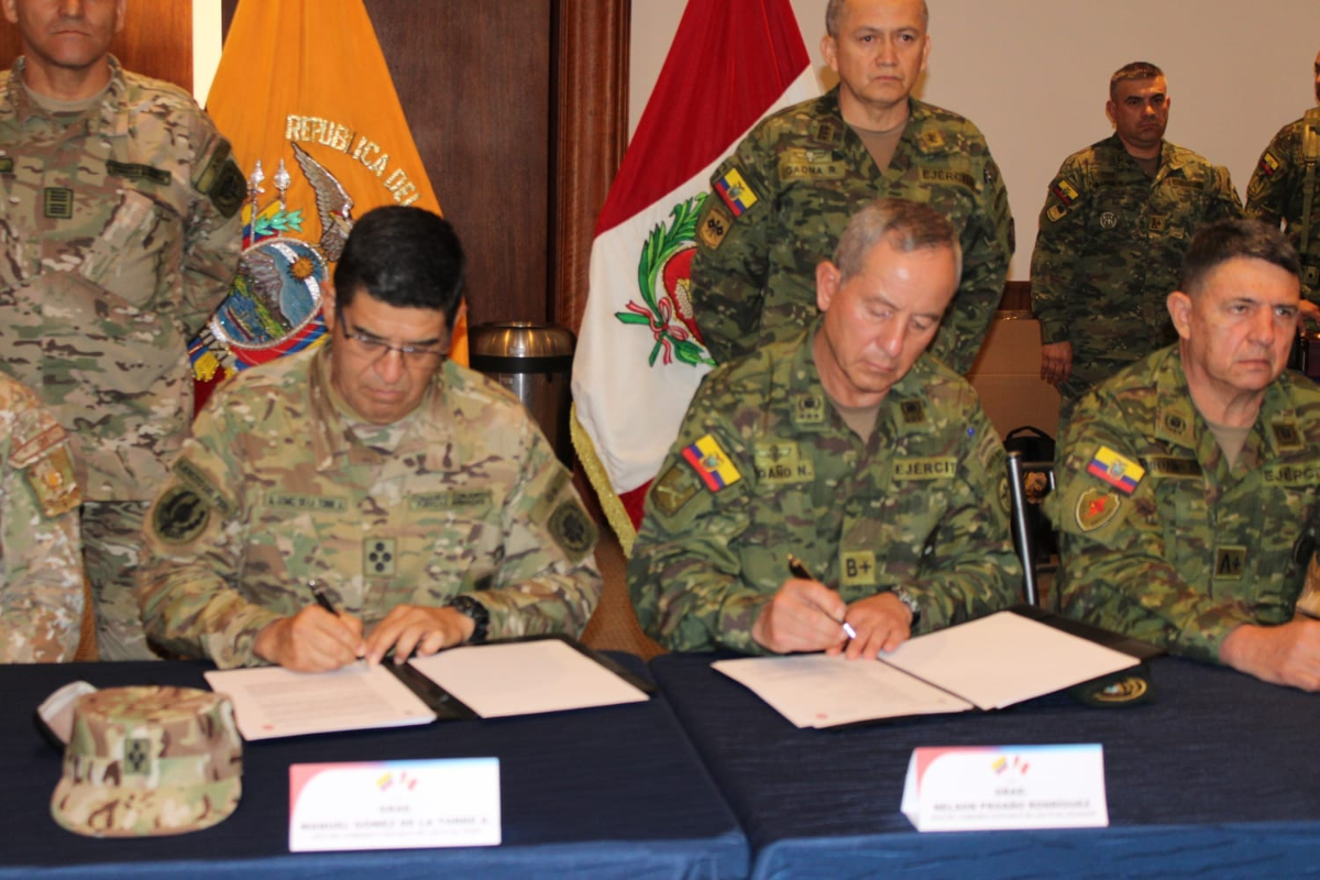 Primera Reunión de Altos Mandos de las Fuerzas Armadas de Perú y Ecuador