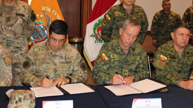 Primera Reunión de Altos Mandos de las Fuerzas Armadas de Perú y Ecuador