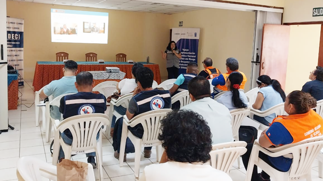 Cenepred brindó capacitación a servidores del departamento de Ucayali con el apoyo de PNUD