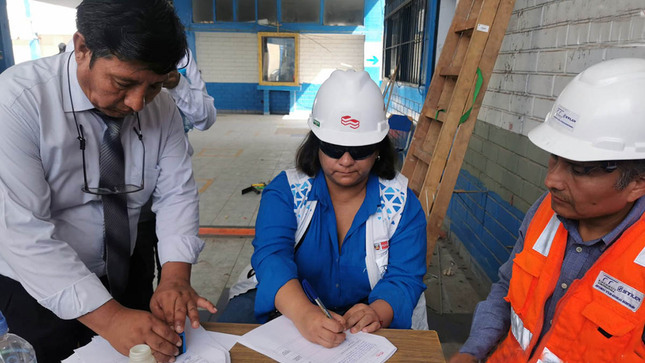 Cuatro comunidades educativas entregaron sus infraestructuras para la ejecución de sus nuevas escuelas