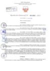 Vista preliminar de documento Resolución Directoral. Nº 1652 - 2023