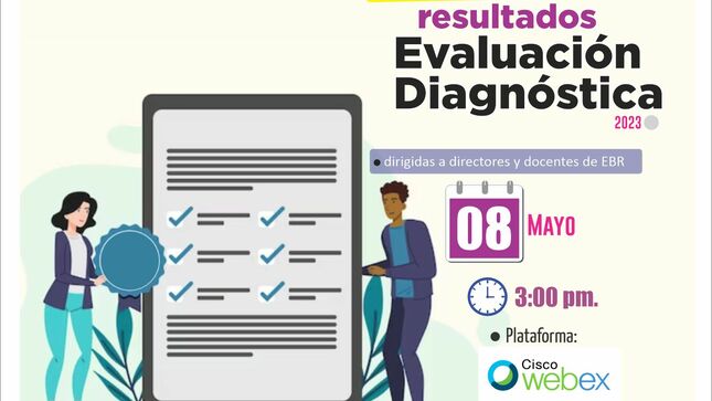 Jornada de reflexión de resultados de la evaluación diagnóstica 2023