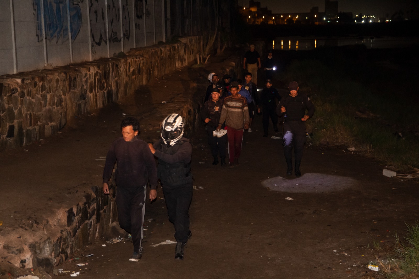 Grupo Olaya y el Serenazgo preparados para las incursiones nocturnas