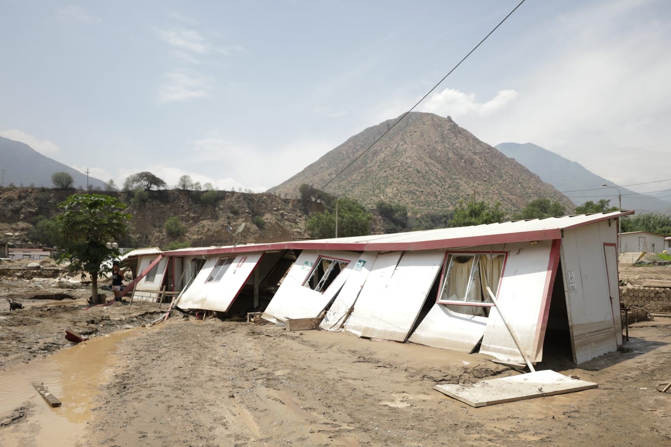 Vivienda afectada por lluvias