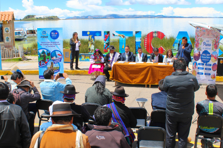 Con el objetivo de promocionar y reactivar el sector turismo, la Municipalidad Provincial de Puno, a través de la Sub Gerencia de Turismo y Comercio Exterior en coordinación con la Dircetur Puno, Dirección Desconcentrada de Cultura de Puno, Asociación de Guías Oficiales de Turismo, IPERÚ, instituciones y gremios vinculados a la actividad turística presentaron la campaña denominada “Promoción del Turismo Interno por Semana Santa”.