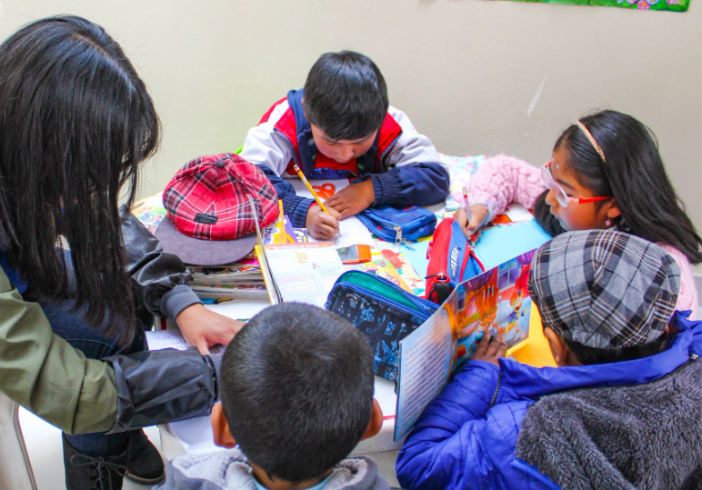 Con el objetivo de incrementar y fomentar el conocimiento en niños y niñas a través de la comprensión lectora, el Programa Lectureando de la Sub Gerencia de Promoción, Educación, Cultura y Deporte de la Municipalidad Provincial de Puno, viene desarrollando sus sesiones todos sábados y domingos en el parque del niño de la ciudad de Puno.