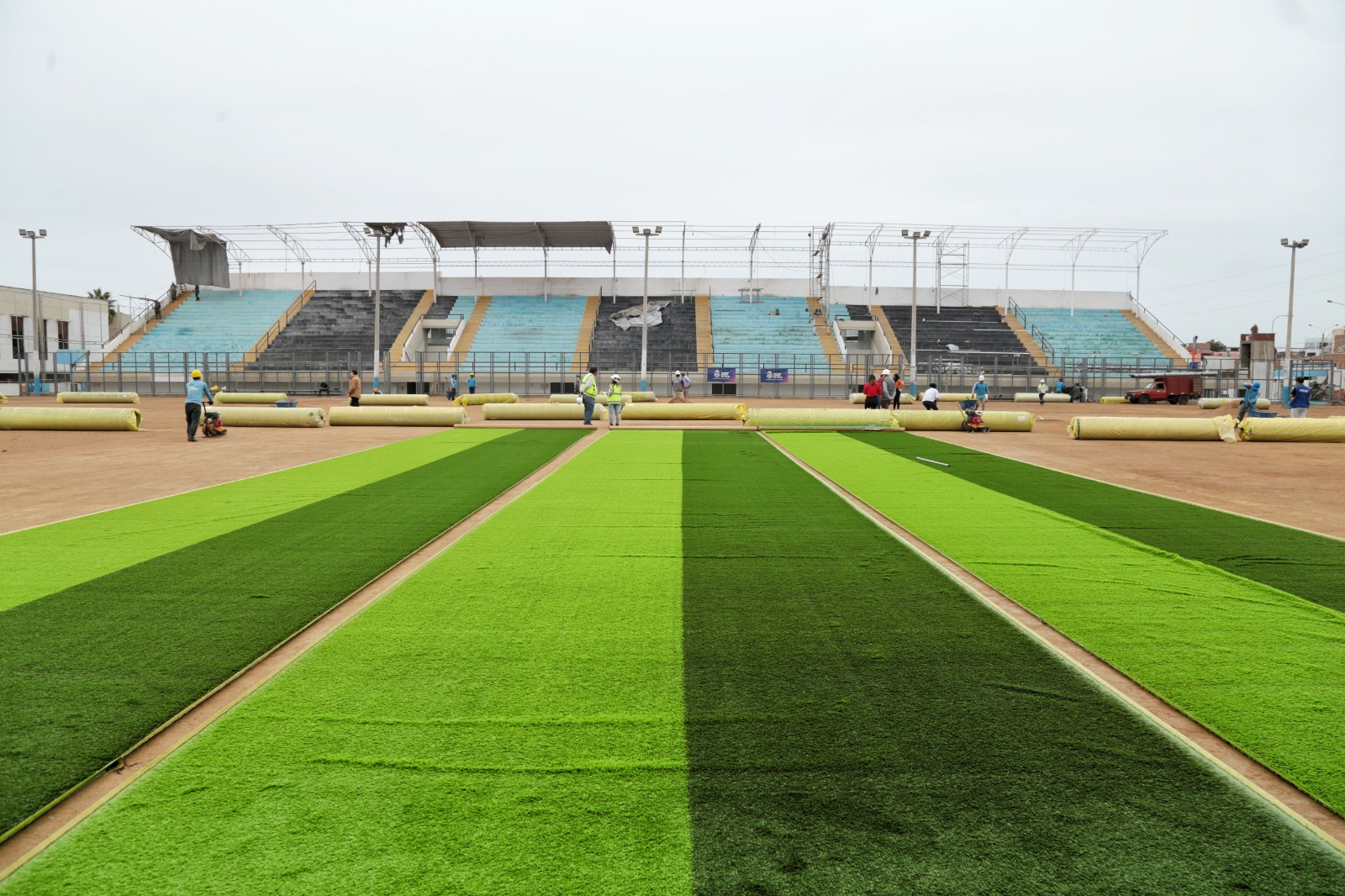 El estadio Campolo Alcalde lucirá nuevo rostro