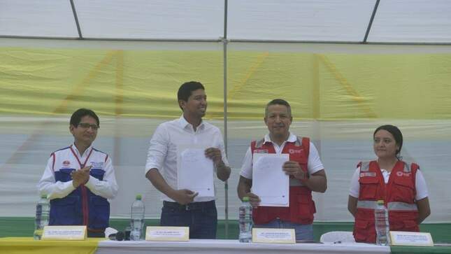 Ministerio de Vivienda firmó convenio con el municipio de Alto Amazonas para que se inicie proyecto de agua y saneamiento que beneficiará a más de 58 mil habitantes de Yurimaguas.