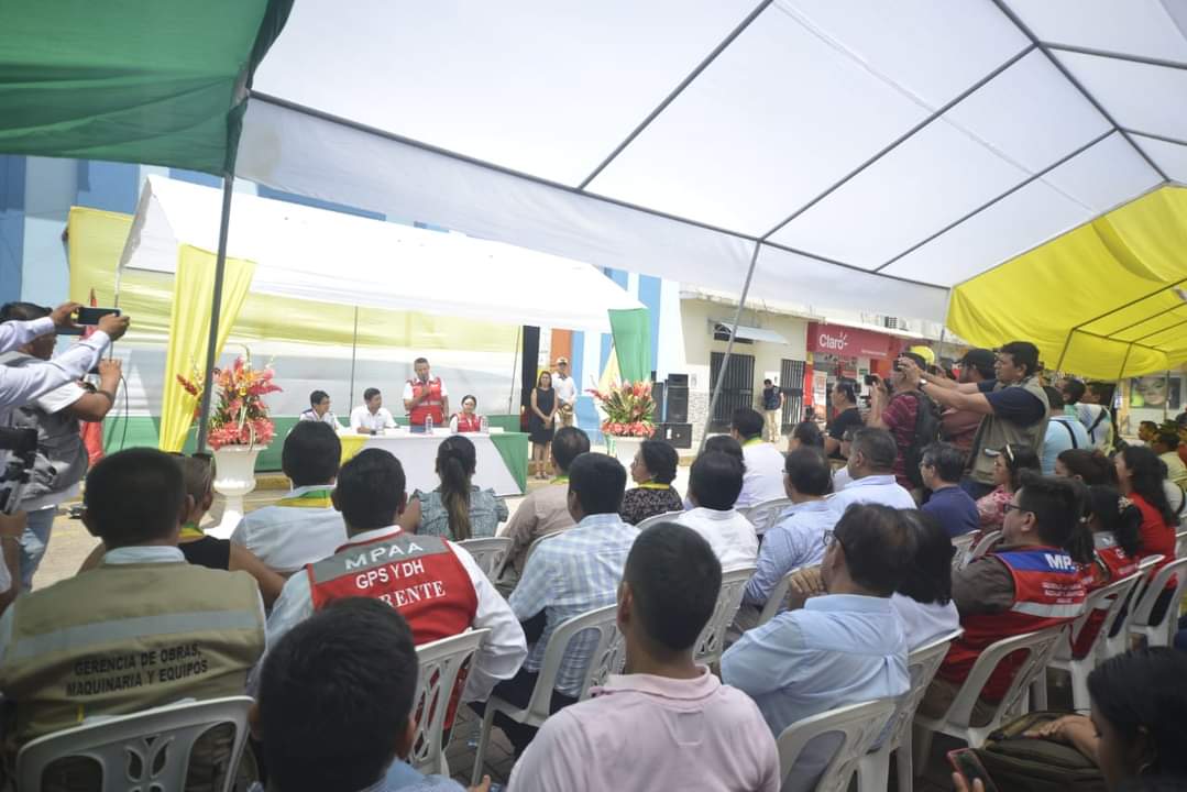 Ministerio de Vivienda firmó convenio con el municipio de Alto Amazonas para que se inicie proyecto de agua y saneamiento que beneficiará a más de 58 mil habitantes de Yurimaguas.