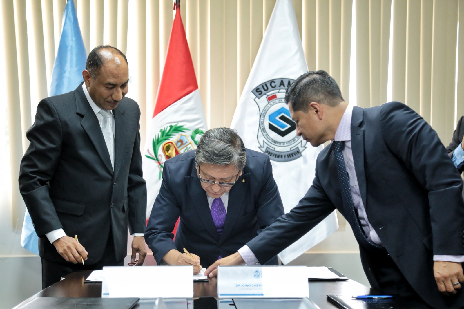 GORE Callao y Sucamec suscribieron convenio marco de mutua colaboración