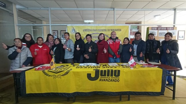 Archivo JPG finalizando la juramentacion
